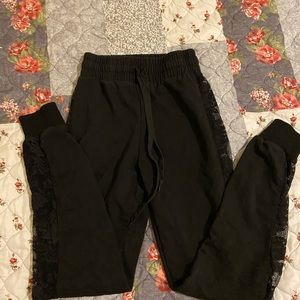 Fashion Nova Lace Joggers